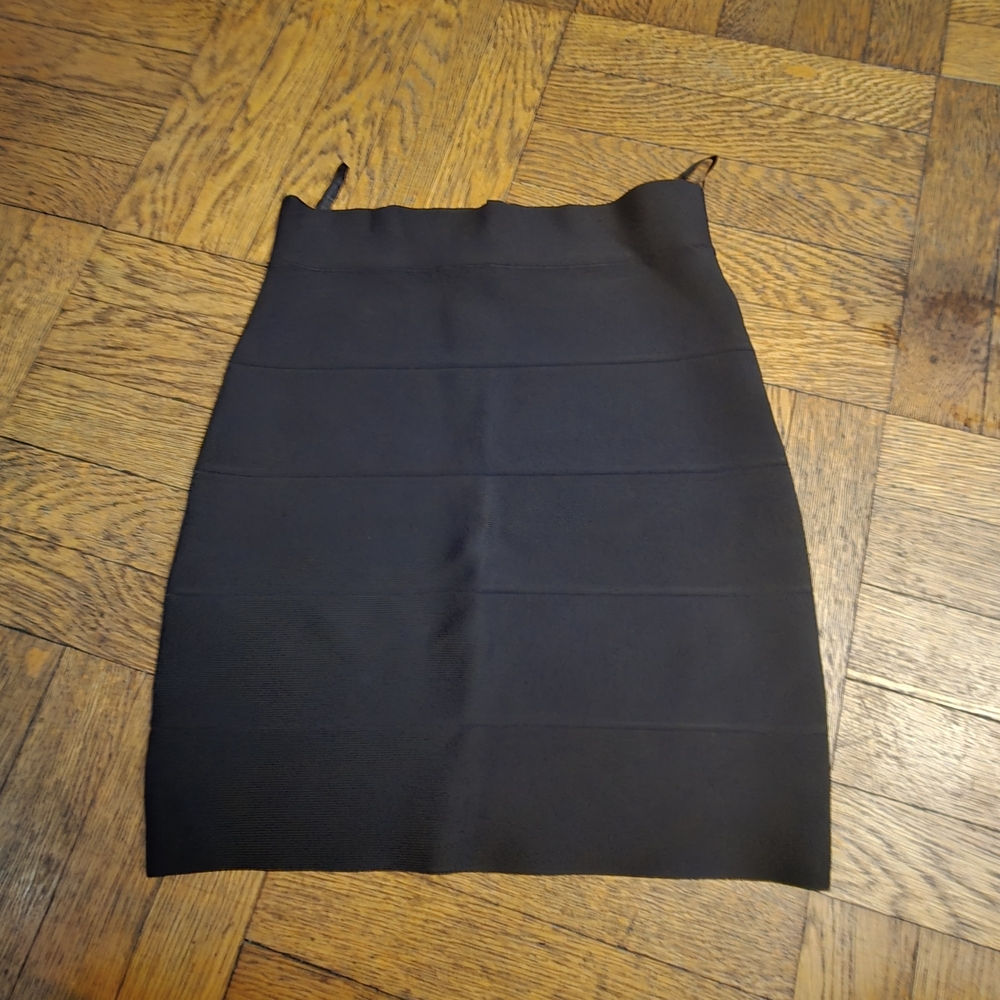 BCBGMaxAzria Black Pencil Skirt
